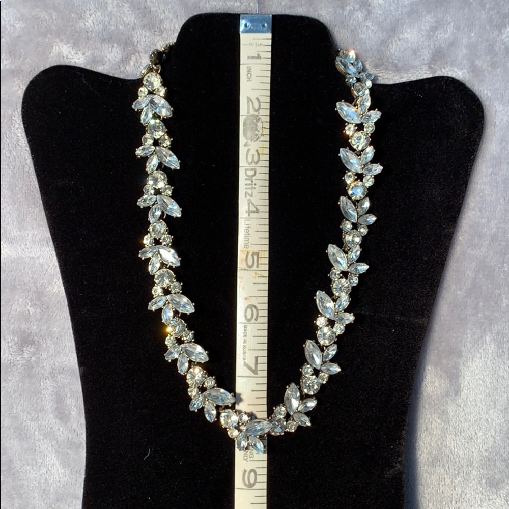 Crystal Statement Necklace - image 4